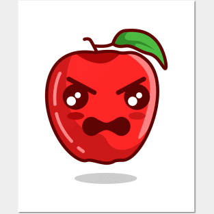 apple angry Posters and Art
